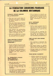   L'APPEL, LE MAGAZINE FRANCO-COLOMBIEN, 1967   , page 19