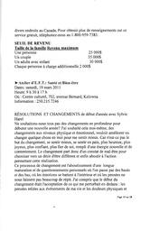   L'ANSE-AU-SABLE, 2011   , page 13