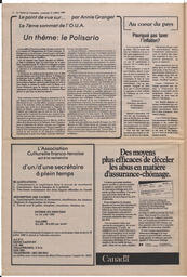 Le Soleil de Colombie, July 11, 1980, page 4
