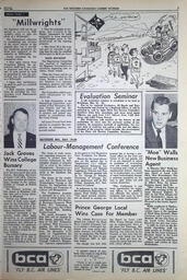   The Western Canadian Lumber Worker, Vol. XXXII, No. 8, 2nd Issue Apr. 1965   , page 3