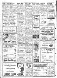 Saanich Peninsula And Gulf Islands Review Wed, March 9, 1955 (Page 2)