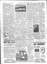 Saanich Peninsula And Gulf Islands Review Wed, November 30, 1949 (Page 10)