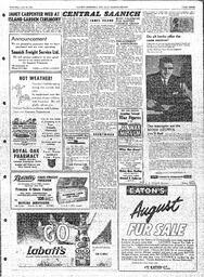 Saanich Peninsula And Gulf Islands Review Wed, July 26, 1961 (Page 3)