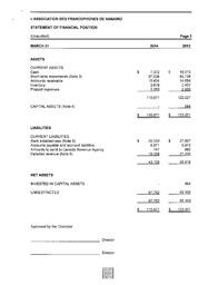   ÉTATS FINANCIERS - EN, 2014   , page 3