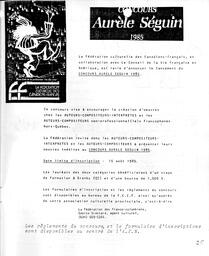   LE BASTION DE NANAIMO, 1985   , page 25