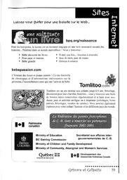   GRIMACE ET GALIPETTE, 2003   , page 19