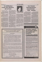 Le Soleil de Colombie-Britannique, December 18, 1996, page 11