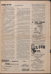 Le Soleil de Vancouver, May 2, 1969, page 3