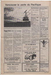 Le Soleil de Vancouver, July 14, 1972, page 8