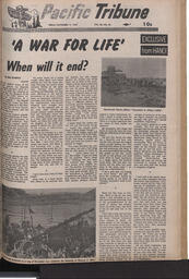   The Pacific Tribune - Friday, November 17, 1967   , page 1