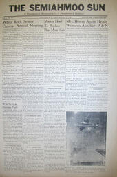 The Semiahmoo Sun, December 10, 1943 (Page 1)