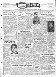 Saanich Peninsula And Gulf Islands Review Wed, May 23, 1956 (Page 1)