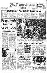 The Sidney Review Wed, July 29, 1981 (Page 1)