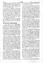   L'APPEL, LE MAGAZINE FRANCO-COLOMBIEN, 1968   , page 8