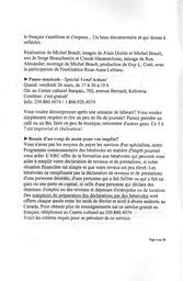   L'ANSE-AU-SABLE, 2010   , page 6