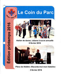   LE COIN DU PARC, 2016   , page 1