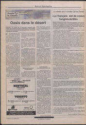 Le Soleil de Colombie, November 27, 1992, page 6