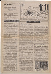Le Soleil de Vancouver, September 5, 1969, page 2