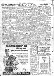 Saanich Peninsula And Gulf Islands Review Wed, April 16, 1952 (Page 6)