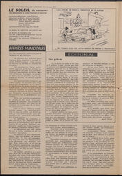 Le Soleil de Vancouver, October 10, 1969, page 2