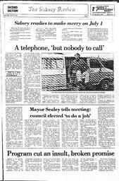 The Sidney Review Wed, June 24, 1981 (Page 13)