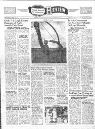 Saanich Peninsula And Gulf Islands Review Wed, November 5, 1947 (Page 1)