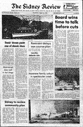 The Sidney Review Wed, August 25, 1982 (Page 1)