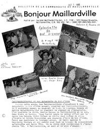   BONJOUR MAILLARDVILLE, 1985   , page 1