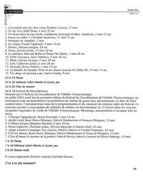   LE RÉVERBÈRE, 2006   , page 19