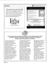   LE BASTION DE NANAIMO, 2004   , page 13