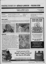   MAPLE SUGAR FESTIVAL DU SUCRE D'ÉRABLE, 2008   , page 7