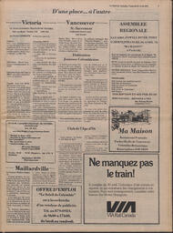 Le Soleil de Colombie, April 28, 1978, page 3