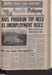   The Pacific Tribune - Friday, July 14, 1972   , page 1