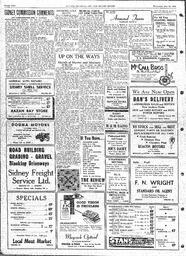 Saanich Peninsula And Gulf Islands Review Wed, May 23, 1956 (Page 2)