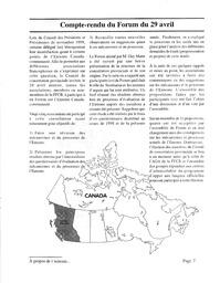   À PROPOS DE L'ENTENTE - FFCB, 2000   , page 7