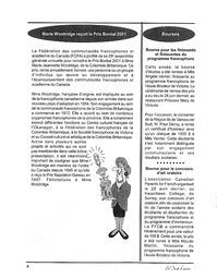   LE TRAIT D'UNION, 2001   , page 6