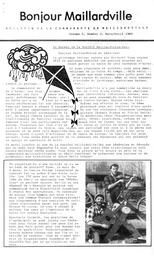   BONJOUR MAILLARDVILLE, 1989   , page 1