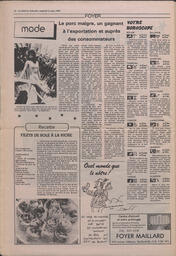Le Soleil de Colombie, March 11, 1988, page 18