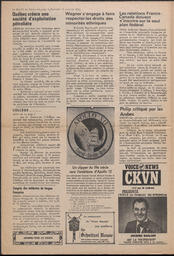 Le Soleil de Vancouver, October 10, 1969, page 6