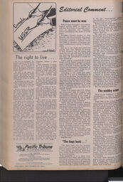  The Pacific Tribune - Friday, October 29, 1971   , page 4