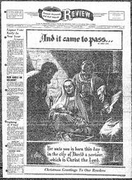 Saanich Peninsula And Gulf Islands Review Wed, December 22, 1954 (Page 1)