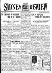 Sidney And Islands Review Fri, May 15, 1914 (Page 1)