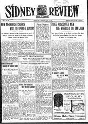 Sidney And Islands Review Fri, April 17, 1914 (Page 1)