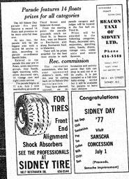 The Sidney Review Fri, July 1, 1977 (Page 4)