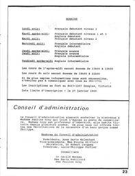   LE PHARE, 1989   , page 23