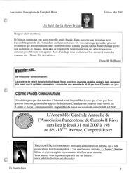   LE FRANCO-LIEN, 2007   , page 2