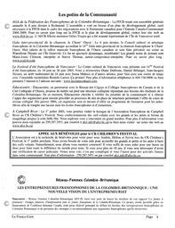   LE FRANCO-LIEN, 2003   , page 7
