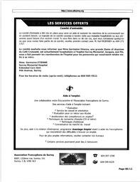   L'ÉCHO DE SURREY, 2005   , page 8