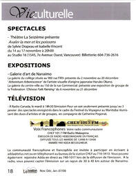   LE BASTION DE NANAIMO, 2007-2008   , page 19