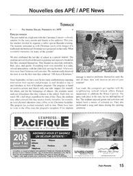   INFO-PARENTS COLOMBIE-BRITANNIQUE, 2005   , page 15